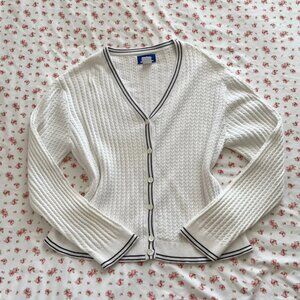 Preppy cardigan